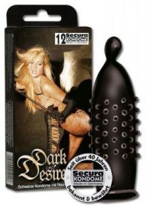 Prezerwatywy Secura Dark Desire 12er