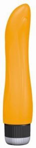 Wibrator Joystick Spring pomarańczowy, 18cm