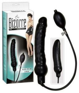 Blow me up Latex Dildo
