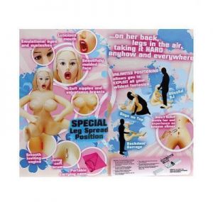 Faye Love Doll 3D face Vibracje