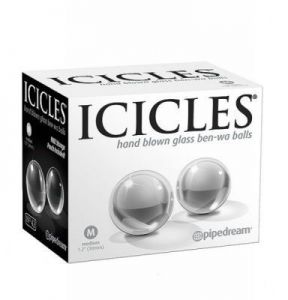 Szklane Kulki ICICLES, medium, 3 cm