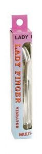 Wibrator - Ladyfinger, silver
