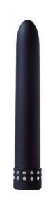 Diamond Silk Vibrator ca.17cm black