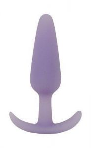 Smiling Butt Plug ca.9cm purple
