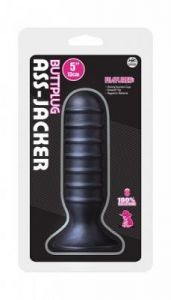 Ass Jacker Korek analny dł.13cm Silikon czarny