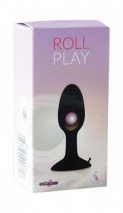 Silikonowy korek analny Roll Play mały