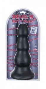 DEVILS Korek analny dł.33cm czarny