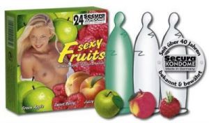Prezerwatywy Secura sexy fruit 24 szt.