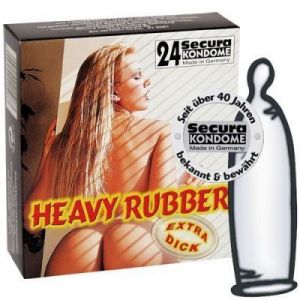 Prezerwatywy Secura Heavy Rubber 24 szt.