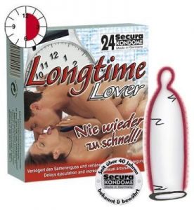 Prezerwatywy Secura Longtime Lover 24 szt.