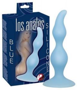 Korek analny - Los Analos niebieski