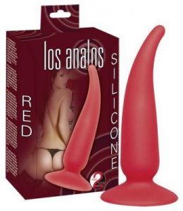 Korek analny - Los Analos czerwony