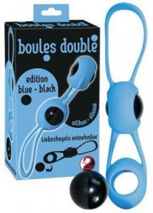 Silicone Love Balls blue-white