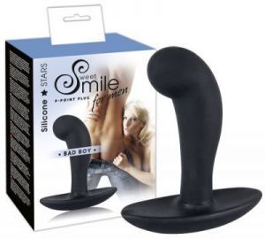 Korek Smile Prostate Plug black