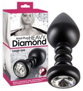 Korek analny - Heavy Diamond duży