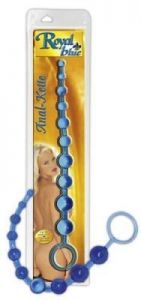 Koraliki analne - Jelly anal beads, blue