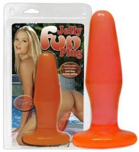Korek analny - Jelly Fun Plug Orange