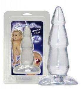 Korek analny - Crystal Clear S