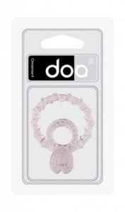 Doo Ornament Cock and Ballsring clear