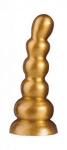 Korek analny Mighty Metallic śr.17.0cm złoty