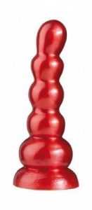 Korek analny Mighty Metallic śr.17.0cm czerwony