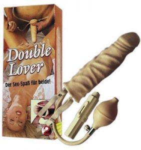 Wibrujący Strap-On - Double Lover