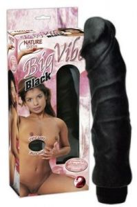 Wibrator - Nature Skin - Big Vibe, czarny