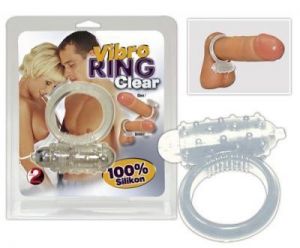 Pierścień Vibro Ring przejrzysty
