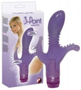 3-Point Vibrator lila