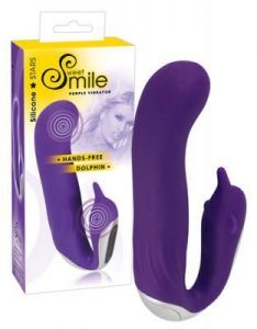 Wibrator Smile Hands-Free Delfin fioletowy