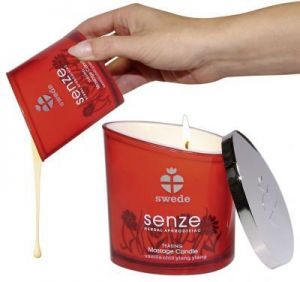 Świeca do masażu Senze Teasing Swede 150ml